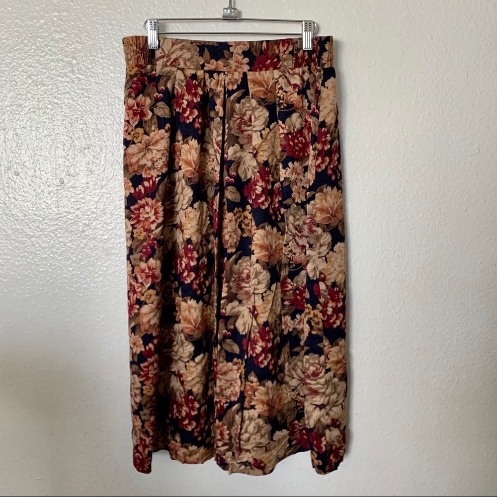 Vintage Norton McNaughton Midi Skirt. Size 14.